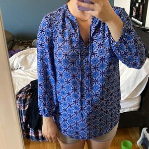 Banana republic xs Moroccan blouse. Fits 4